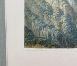 View in the Bore Ghaut Lithograph