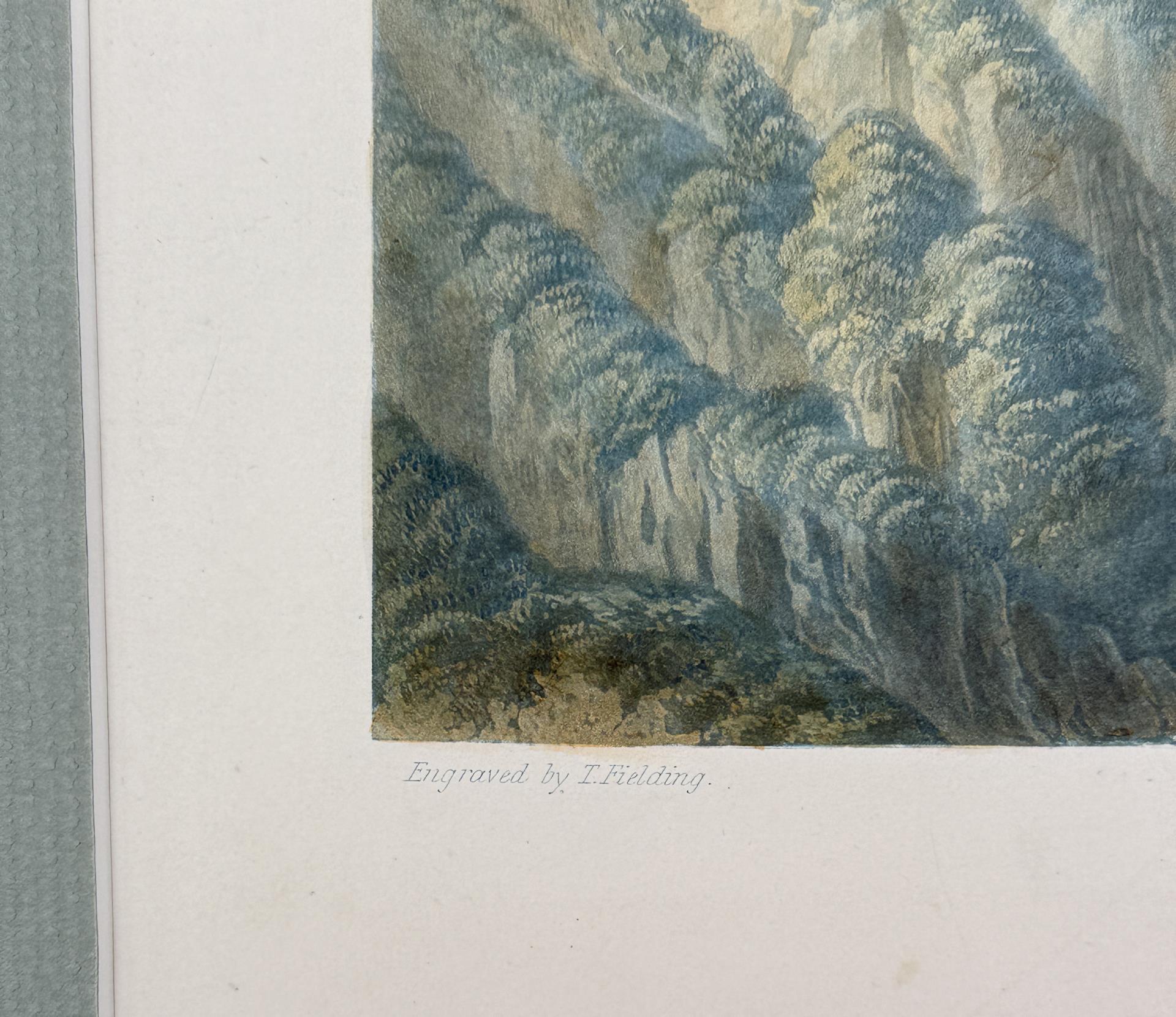 View in the Bore Ghaut Lithograph
