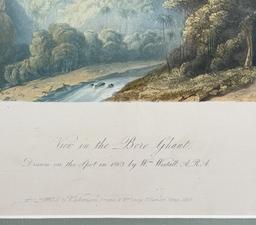 View in the Bore Ghaut Lithograph