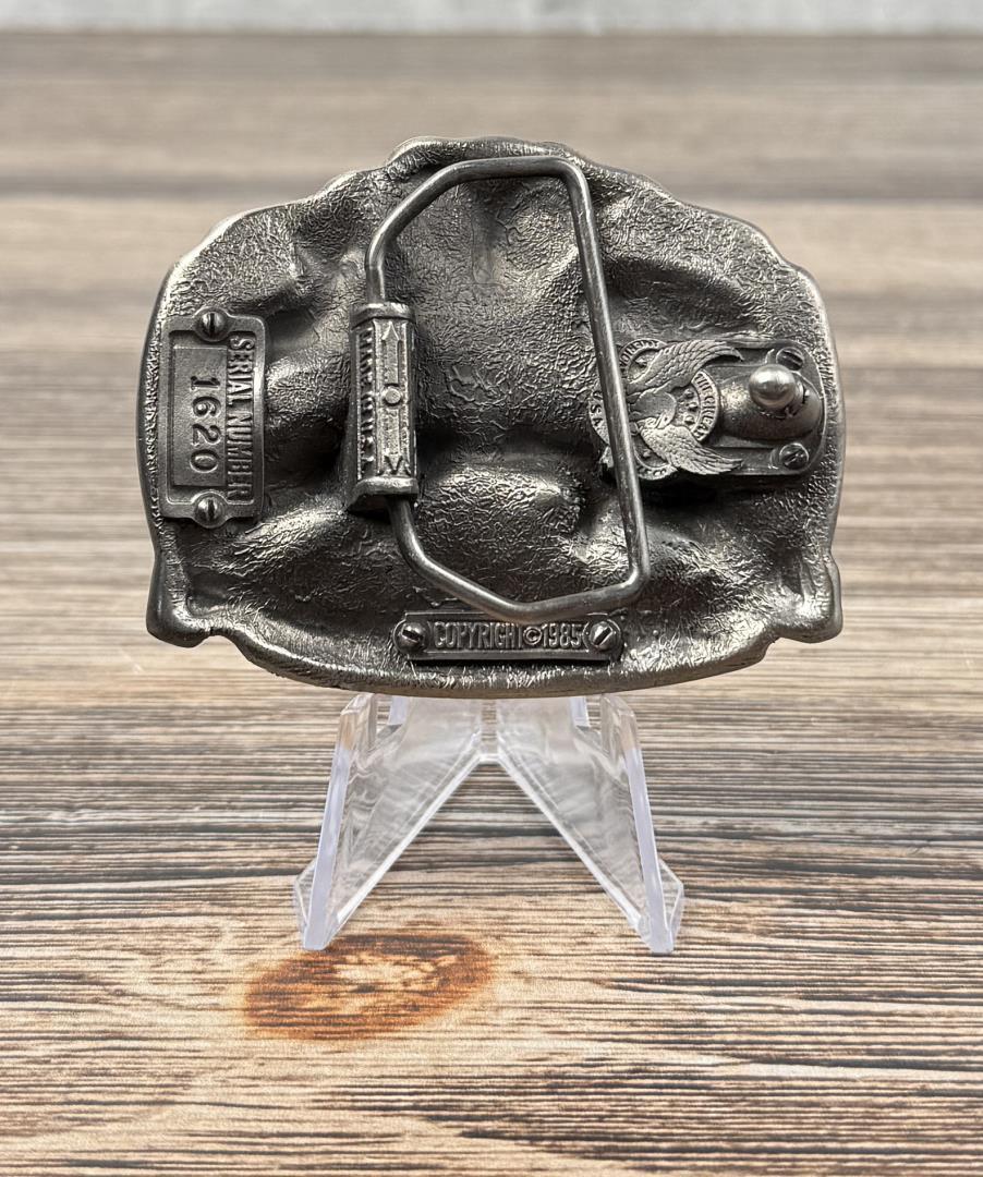 Alaska Pewter Belt Buckle