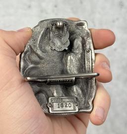 Alaska Pewter Belt Buckle