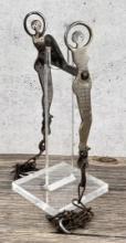 Prison Made Lady Leg Flapper Girl Cowboy Bit
