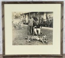 Colonel A.E. Stewart India Tiger Hunt Photo