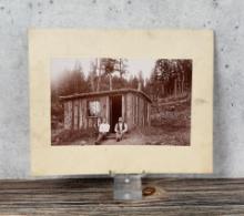 Montana Miners with Candlesticks Cabinet Photo