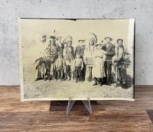 Edward Boos Flathead Indian Montana Photo