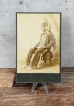 Frank Bennett Fiske Indian Cabinet Photo