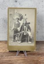 Frank Bennett Fiske Indian Cabinet Photo