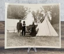 Fort Yates Standing Rock Indian Family Photo