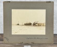 Frank Bennett Fiske First Train McLaughlin Photo