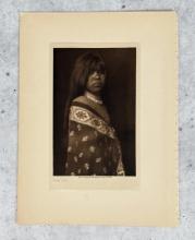 Edward Curtis Photogravure Yuma Girl