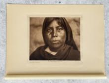 Edward Curtis Photogravure Qahatika Matron