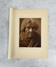 Edward Curtis Photogravure And Old Mother
