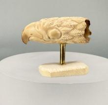 Alaskan Inuit Eskimo Carved Whale Tooth