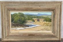 Wayne Wolfe La Tierra Arroyo New Mexico Painting