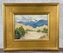 Sheldon Parsons Baldy Santa Fe New Mexico Painting