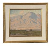 Edgar Alwin Payne Shadows at Dusk Oil Painting