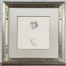John Nieto Portrait of Armond Lara Pencil Drawing
