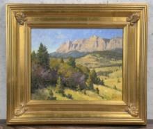 Ralph Oberg Rocky Mountain Front Montana Painting