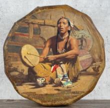 David Mann Drum Beat Painting