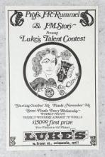 Jay Rummel Missoula Montana Lukes Bar Poster