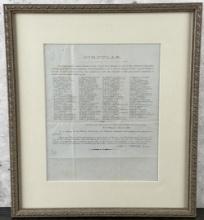 Cotton Factory New Orleans Blockade Broadside