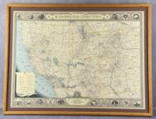 National Geographic Southwestern United States Map