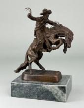 Frederic Remington The Bronco Buster Bronze