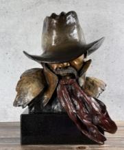 J. R. Eason A Tough Breed Cowboy Bronze