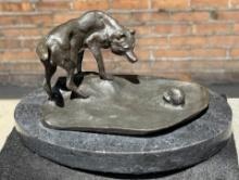 Charles M Russell The Last Laugh Bronze Montana