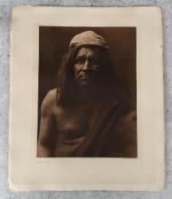 Edward Curtis Mohave Chief Photogravure