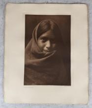 Edward Curtis Pakit Maricopa Photogravure