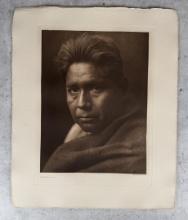Edward Curtis Chijako Pima Photogravure