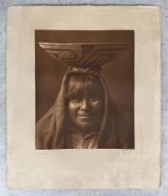 Edward Curtis Pima Matron Photogravure