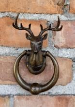 Shristy Hardware Brass Stag Door Knocker