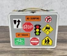 Ohio Art Highway Signs Metal Lunchbox