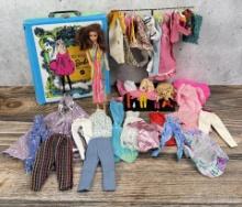 Vintage Barbie Doll and Clothing