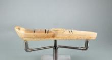 Alaskan Inuit Eskimo Canoe Carving