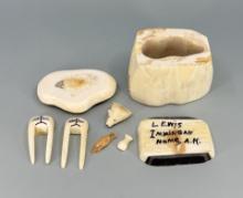 Alaskan Inuit Eskimo Carvings