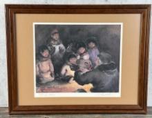 C. Alan Johnson String Game Print