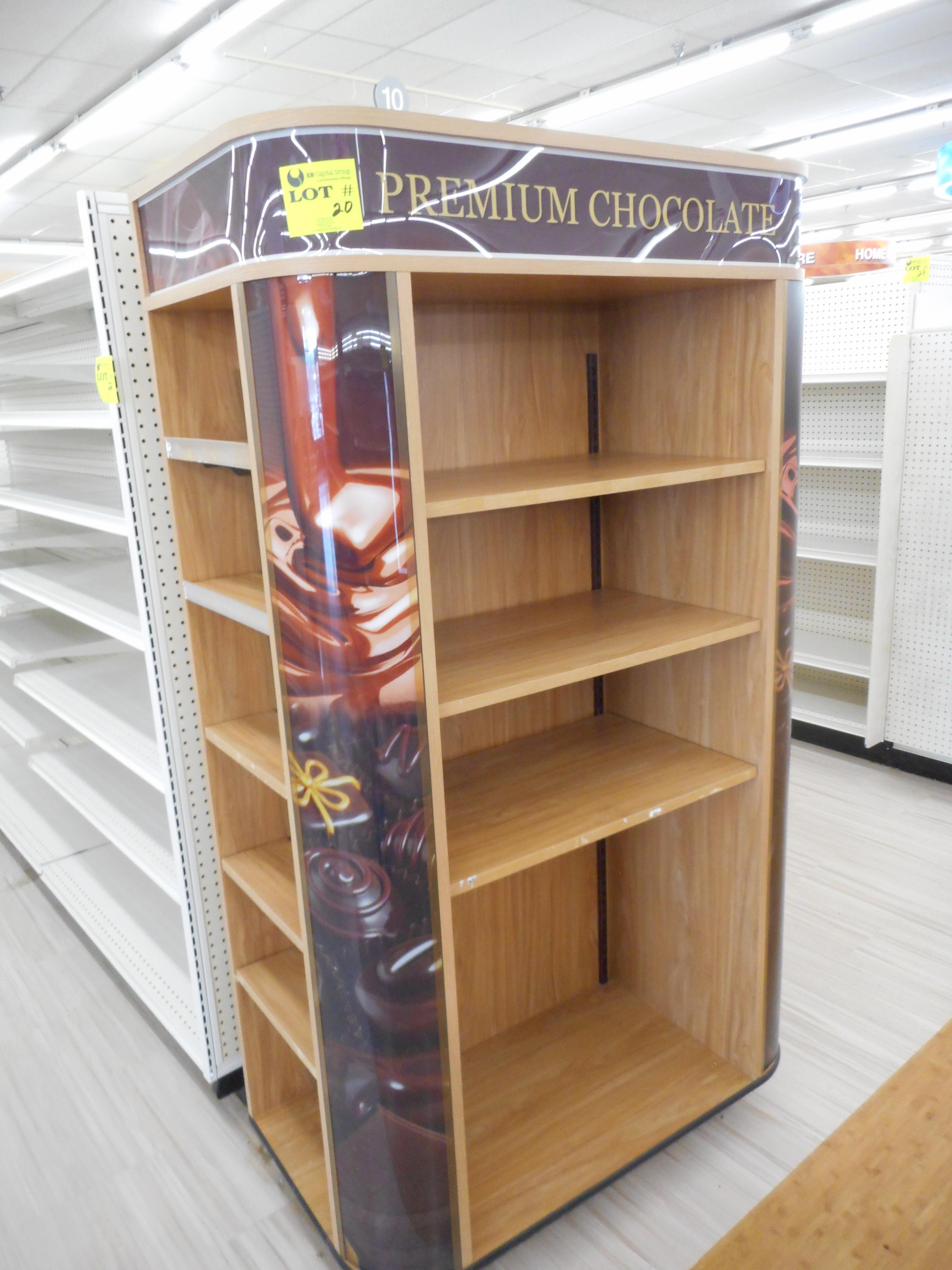 CHOCOLATE END CAP DISPLAY