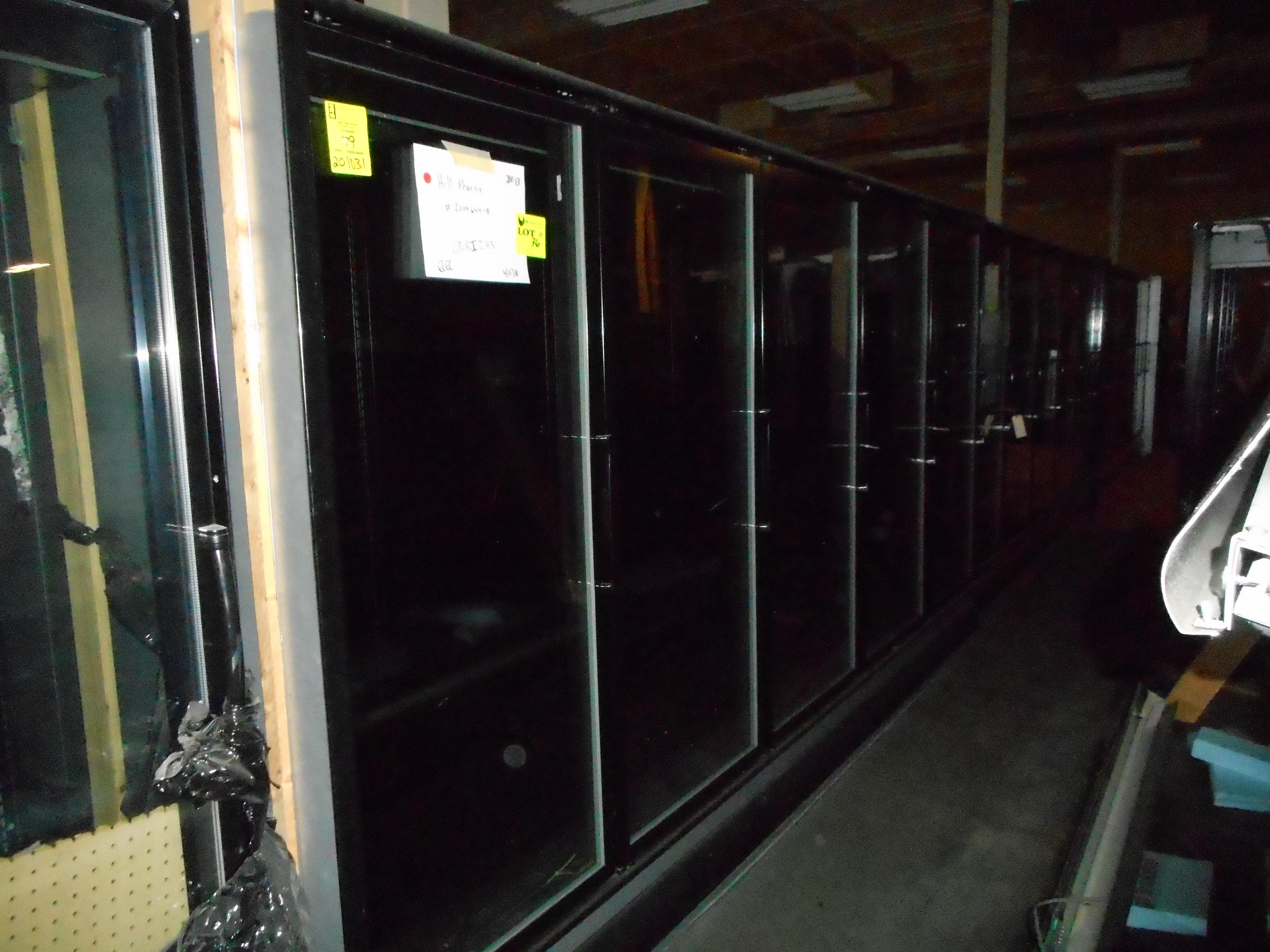 5 DOOR BACK TO BACK FROZEN FOOD DOORS (10 TOTAL DOORS BID PER DOOR)