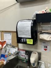 Paper towels dispenser