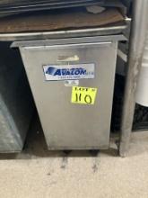 Rolling Ingredients container 23”tall x 27” L x 15w S/S