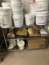 Metal storage rack 4’ x 18 x 34