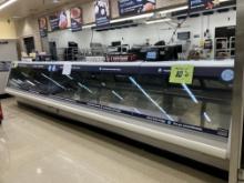 5 window full serve meat display case 20ft, 1 8’ section, one 12ft section