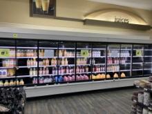 10 door glass cooler , 20ft , 1 8ft section, 1 12ft section 82”tall  Sold p