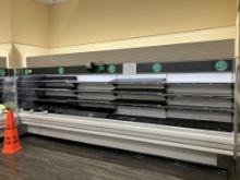 Refrigerated wet rack 16’   , 2 8 foot sections sold per case