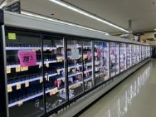 48 ft cooler with doors, 6 doors per 4 units, 4 doors per 1 unit, total 56