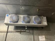 Evaporator , 3 fans for walk in cooler