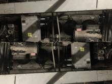 Compressor rack ,2 motors, compressor 3 fans,not in use missing parts, comp